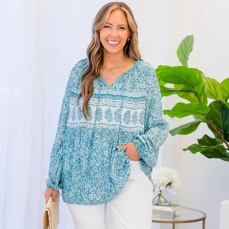 Weekend Savings Bonanza Little Sweet Nothings Top, Blue