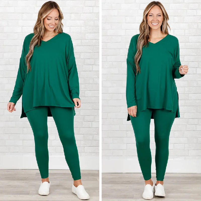 Crazy Savings Happiness Because Of You Set, Dark Green