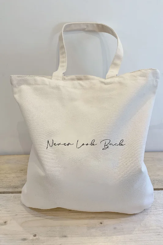 Year-End Deals "Never Look Back" Tote Bag