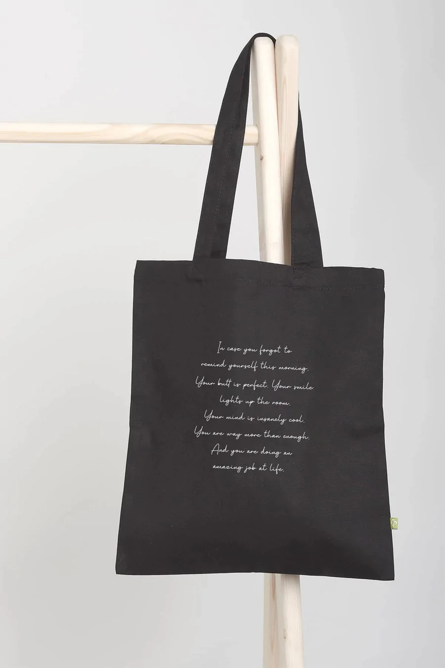 Act Fast "Morning Mantra" Tote Bag