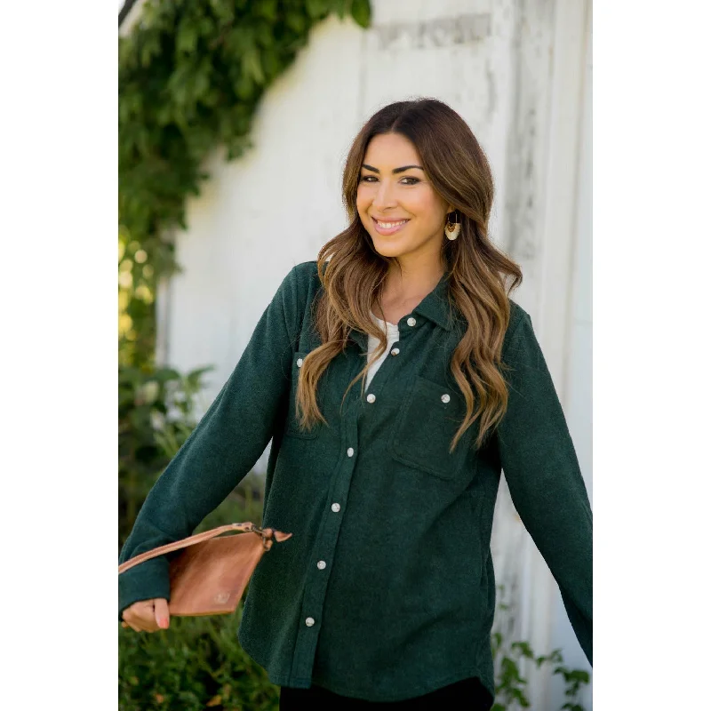 Massive Deal Cozy So Soft Button Up