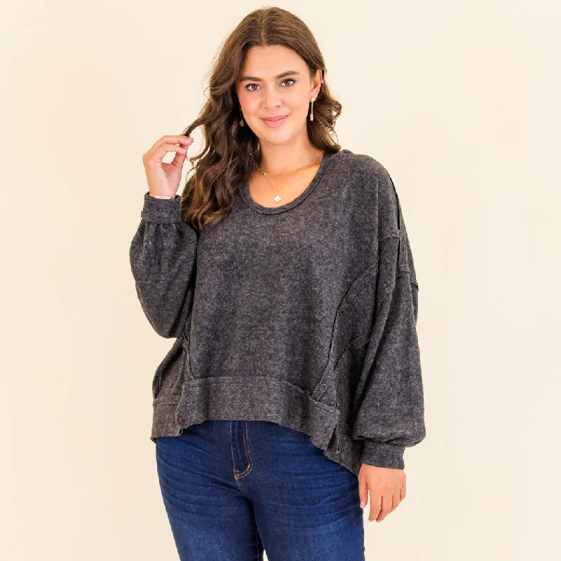 Mega Sale Get Cozy Hoodie, Black