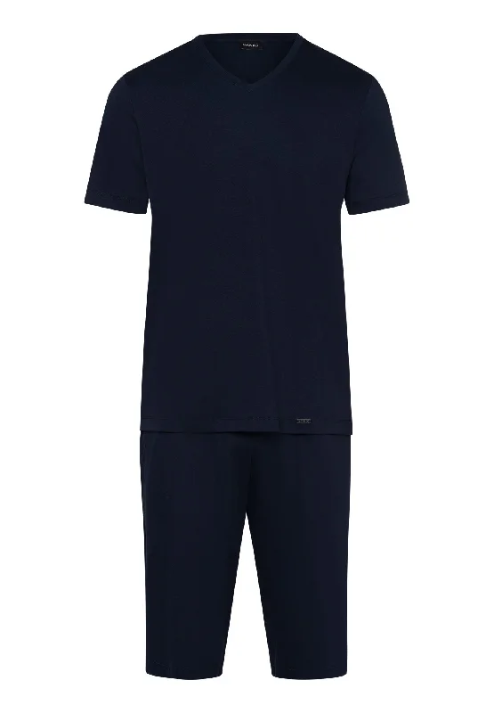 Weekend Deal Night Selection Cotton Pajama Set | Deep Navy 75108-1610