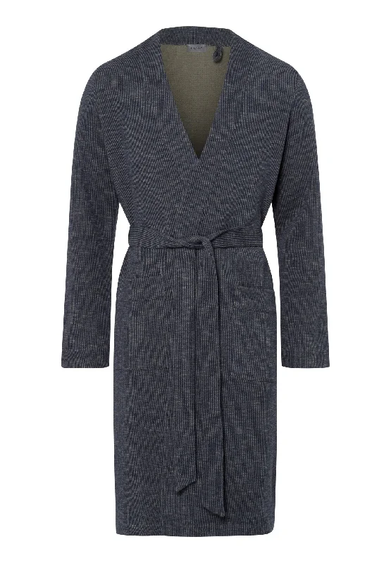 Limited Supply Smartwear Robe | Blue Striped Melange 75891-2398