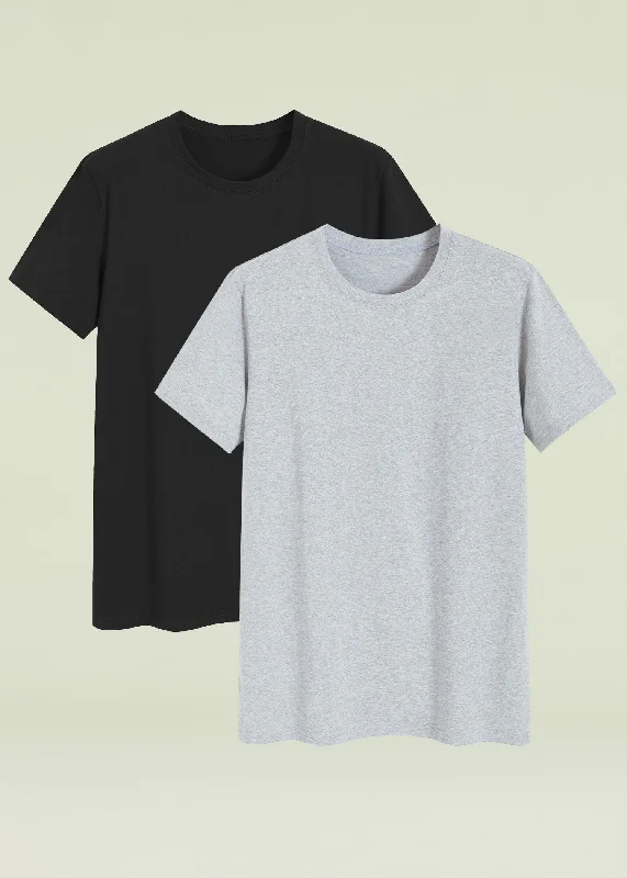Weekend Savings Sensation Men's Basic Cotton Knit Sleep T-Shirt Comfortable Pajama Shirt