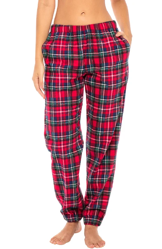 Cash Savings Women's Cotton Flannel Pajama Pants, Winter Joggers