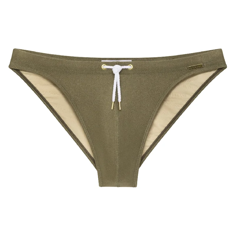 Armory Green Solid Blade Bikini