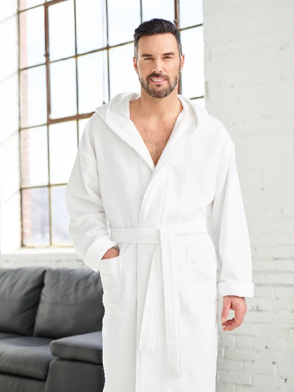 Great Deal Atwater Plush Terry Hooded Robe