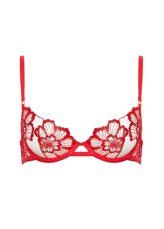 Catalina Wired Bra (Red)