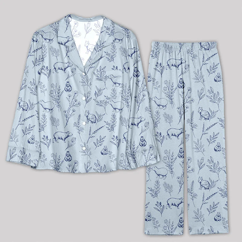 Big Deal Capybara Pajamas Set