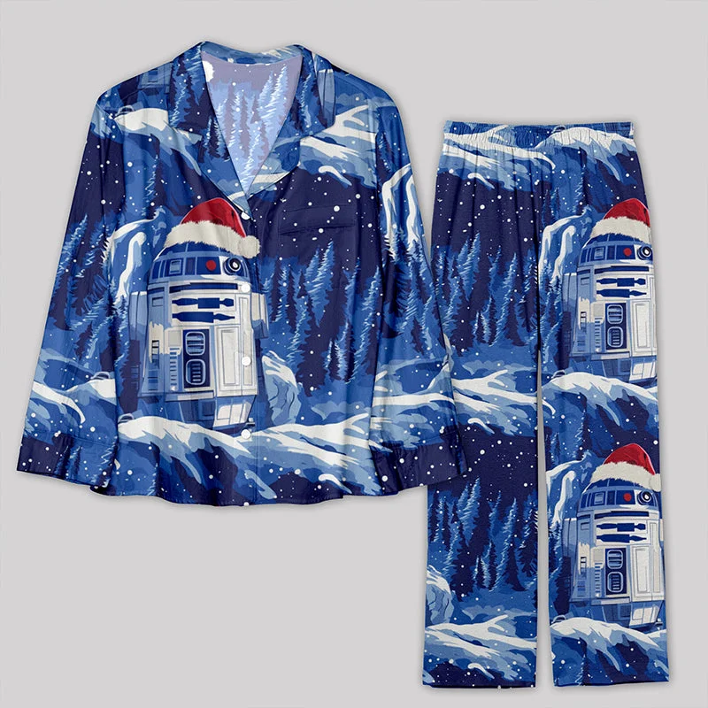 Weekend Wonders Await! Christmas R2-D2 Pajamas Set