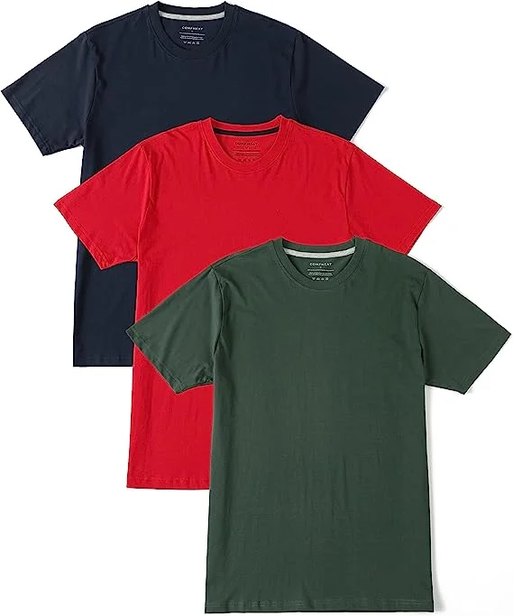 Navy and Dark Green and Red