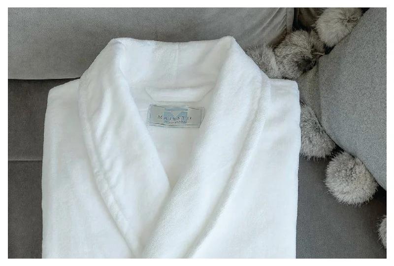 Unwind with Weekend Discounts Dorchester Terry Velour Shawl No Pockets