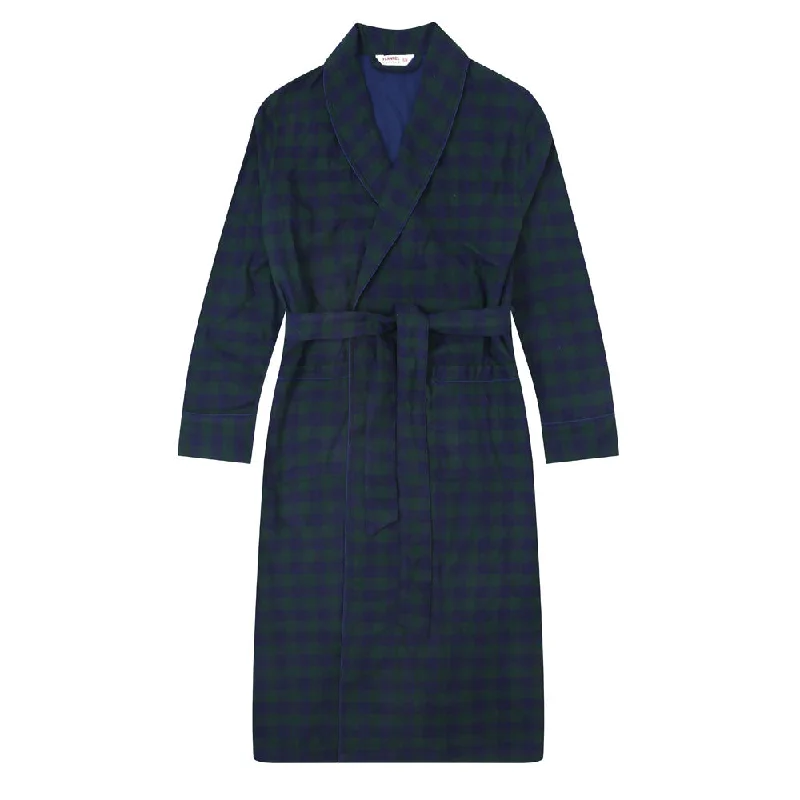 Extra Discount Flannel People Men's Flannel Robe