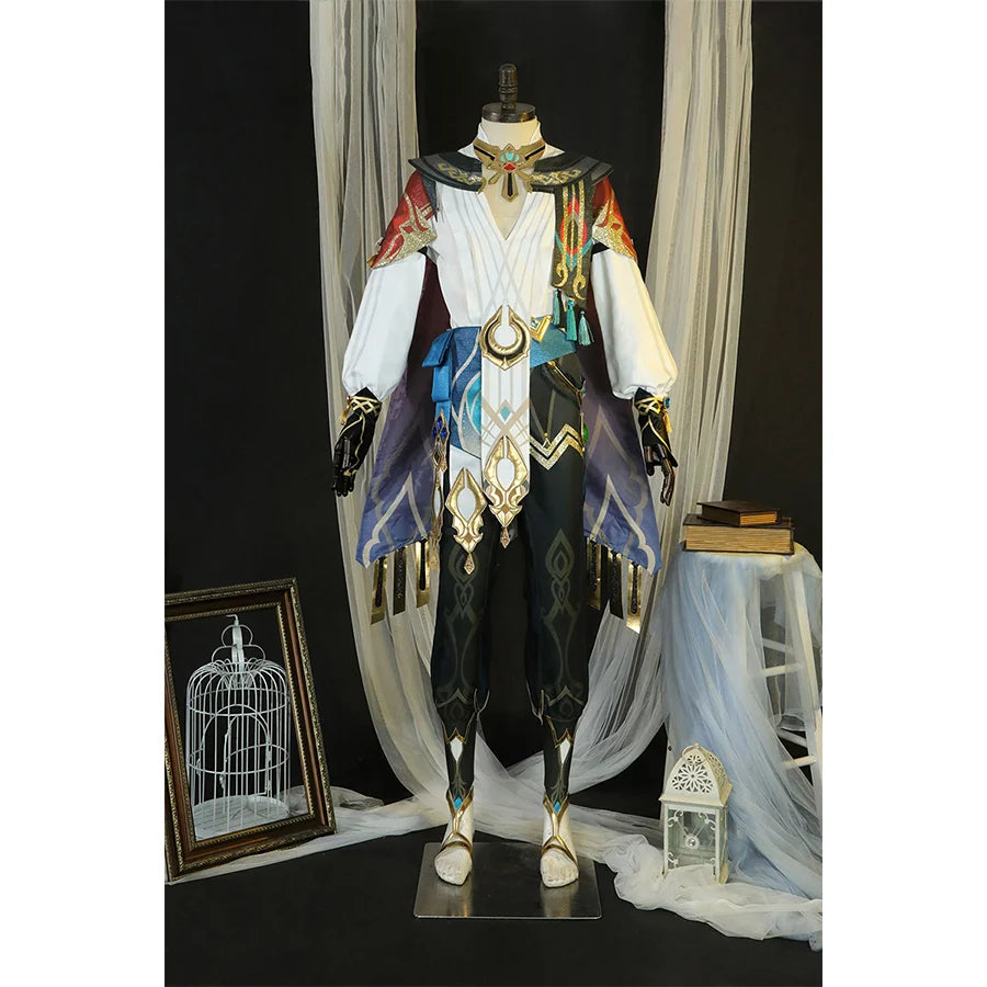 Genshin Impact Kaveh Cosplay Costume C07295  AA