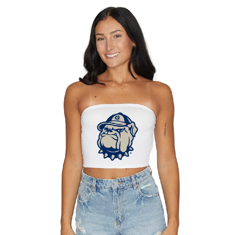 Georgetown Hoyas White Tube Top