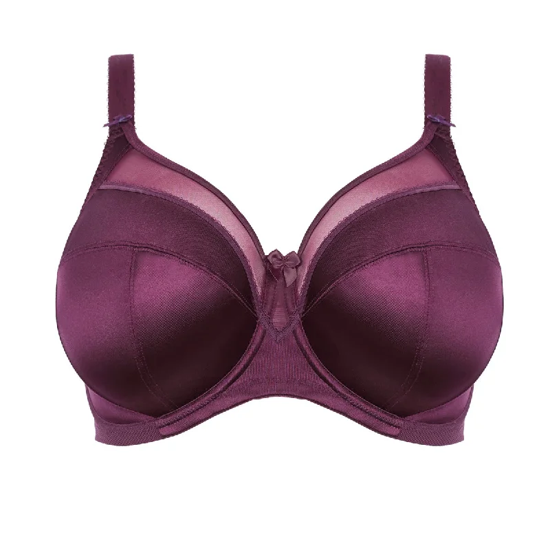 Goddess Keira Banded Underwire Bra - Damson (Plum Purple)