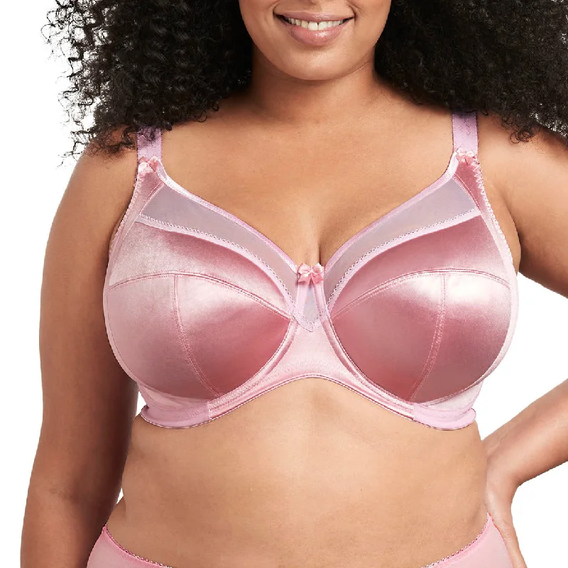 Goddess Keira Banded Underwire Bra - Pink Nectar