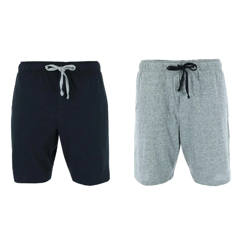 Bonus Offer Hanes Men's Big & Tall Knit Pajama Lounge Short (Pack of 2)