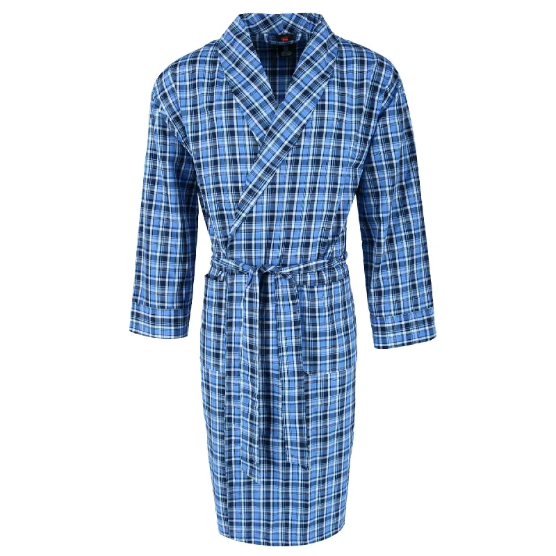Weekend Deals You Can't Resist Hanes Men's Lightweight Woven Robe Tall Sizes