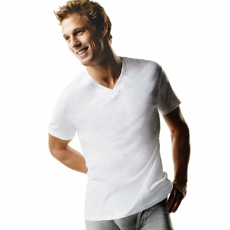 HANES 777X 3-PACK COMFORT SOFT V-NECK