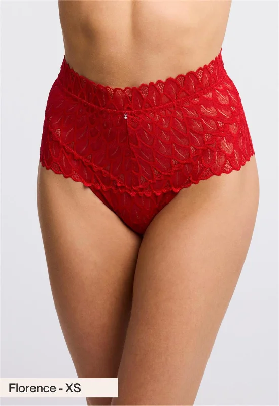 Lacy High Waist Brief