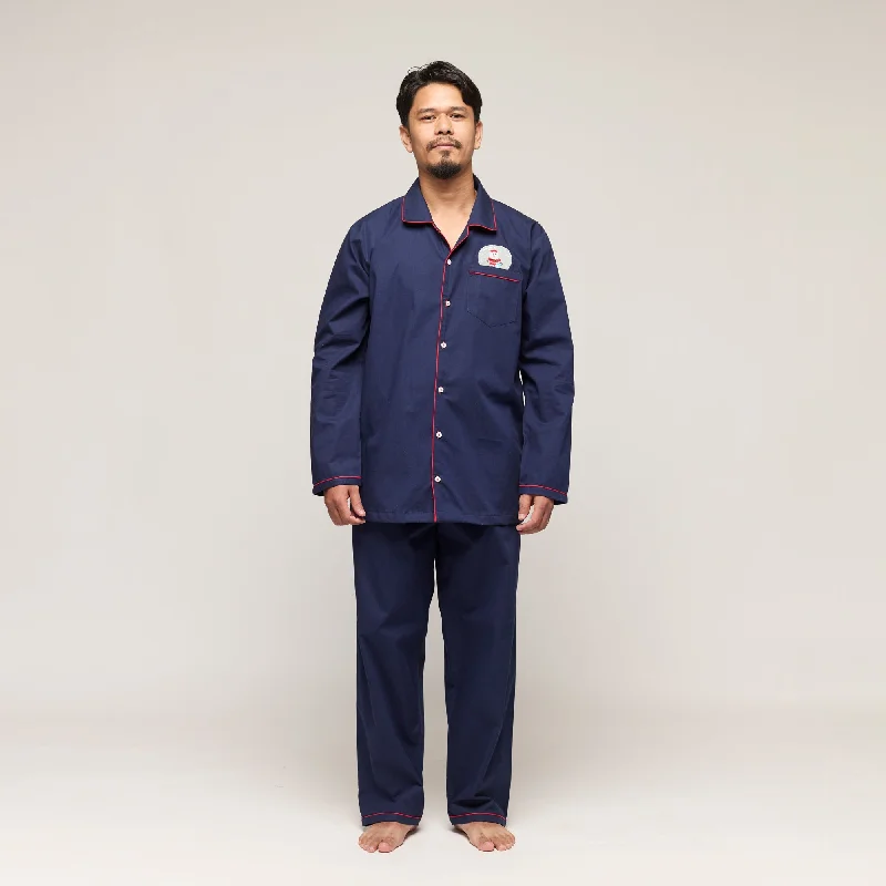 Weekend Specials to Delight Men Snowy Night Pajama Set