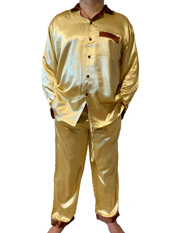 Golden with Contrast Trim
