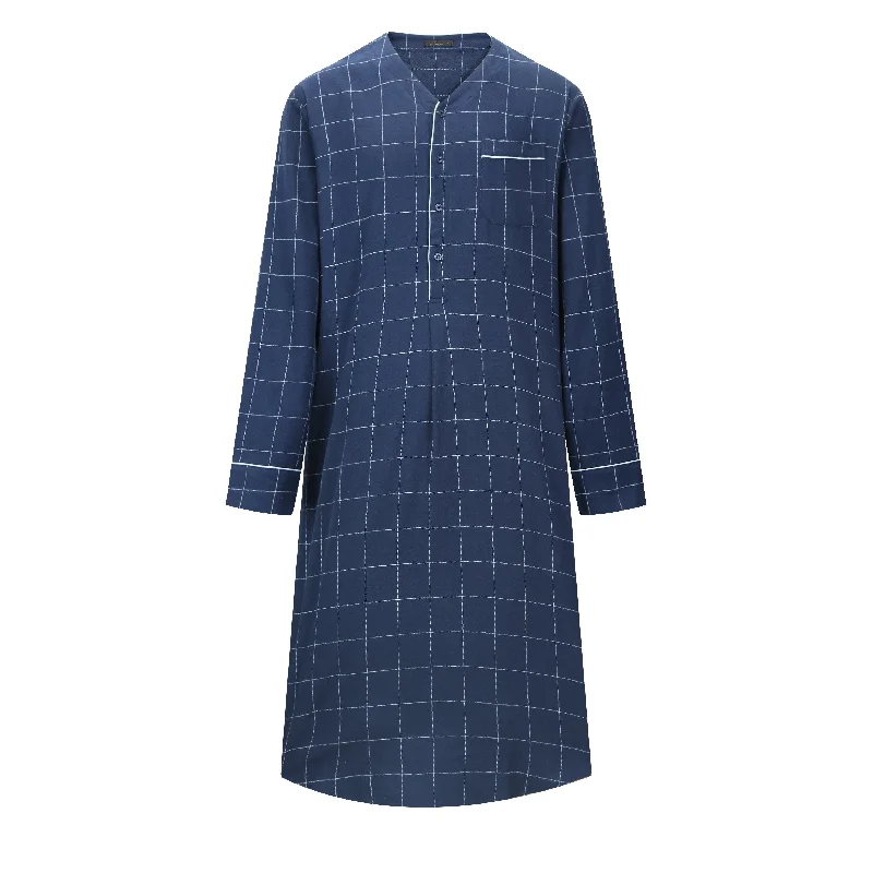 Windowpane Checks Navy