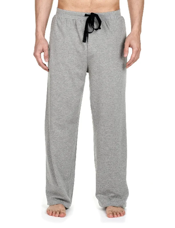 Weekend Deals That Excite Men's Premium Knit Lounge/Sleep Pants - Heather Grey
