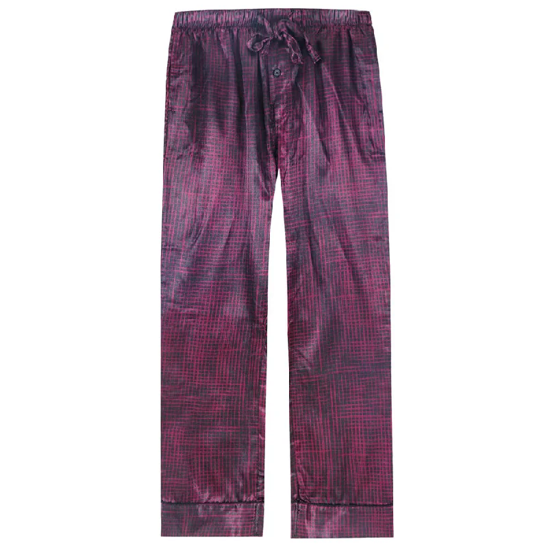Free Checks - Black/Fig