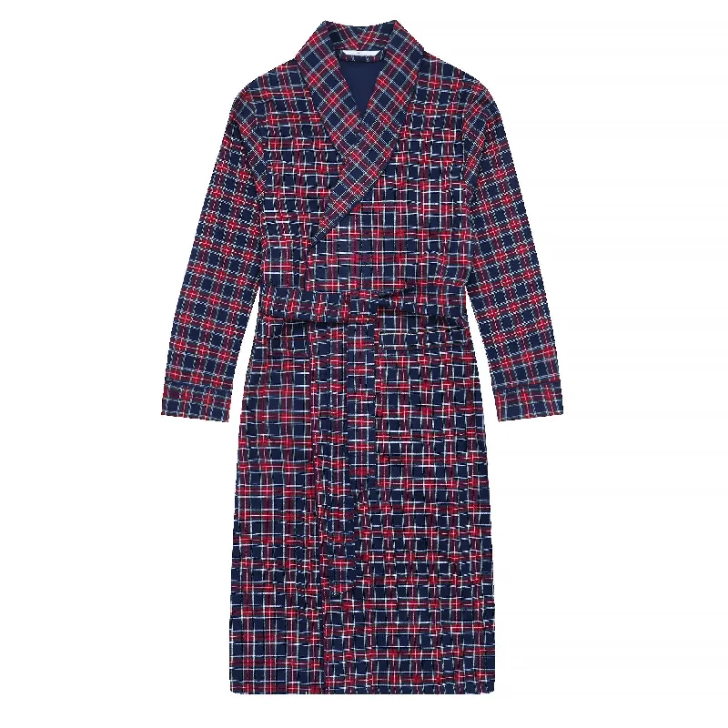 While Supplies Last Mens Robe - Premium 100% Cotton Flannel Robe