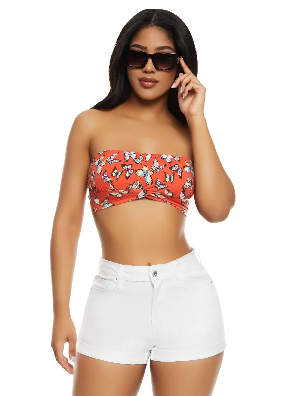 Almost Famous Printed Tube Top