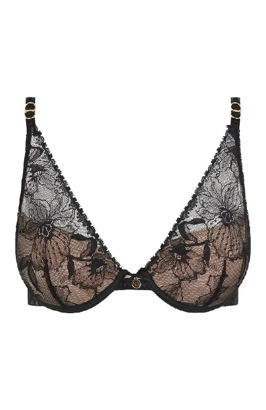 Orchids Push-Up Bra