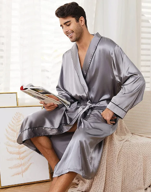 Today Only Mens Satin Robe