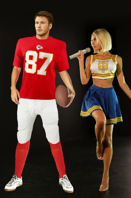 Pop Star Cheerleader Costume