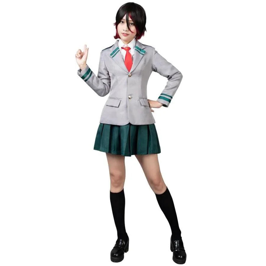 【READY TO SHIP】BNHA My Hero Academia Females Winter School Uniforms Costume mp004144