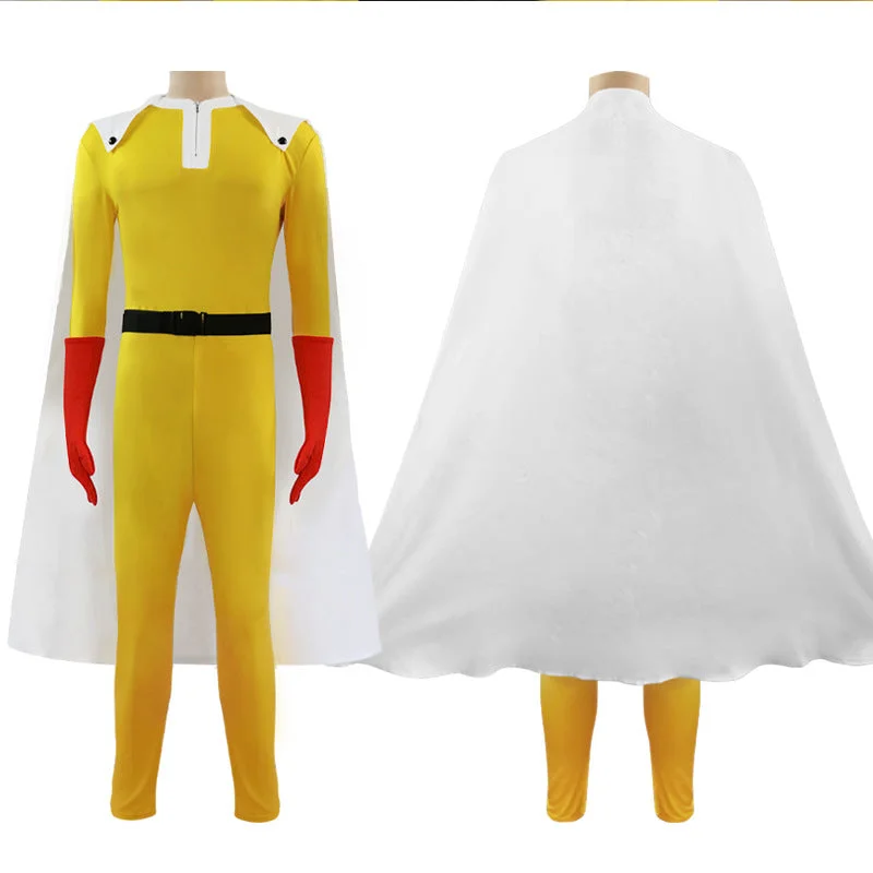 Rulercosplay Anime One Punch Man SAITAMA Cosplay Costume