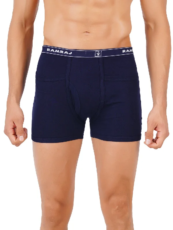 Soft Combed Cotton 2 Pocket Trunks Imaxs Rib (2PCs Pack)