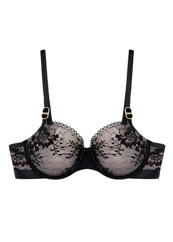 Stella Lace (Black) Balconette Bra