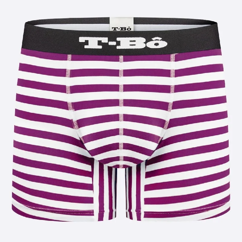 The Ballsy Sparkling Grape Stripes Boxer Brief