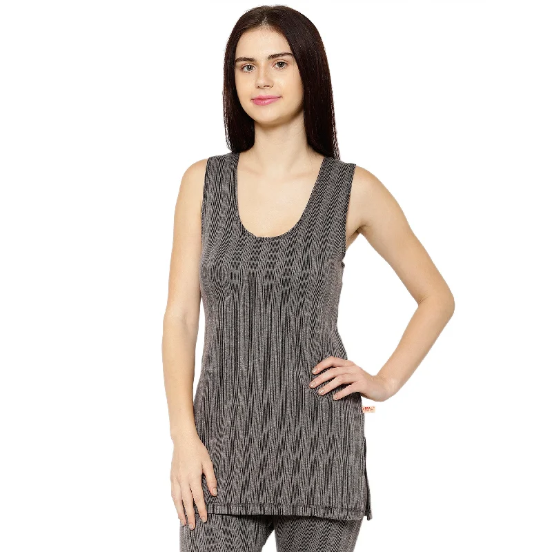Flash Deal Vimal Jonney Black Top Thermal For Women's