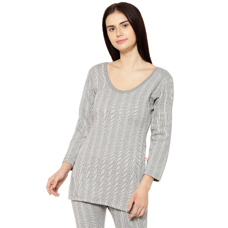 Exclusive Offer Vimal Jonney Grey Top Thermal For Women's