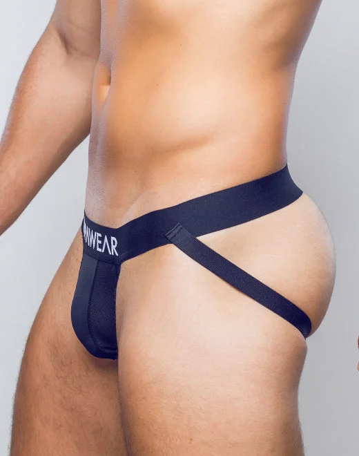 Vortex Jockstrap Underwear - Black