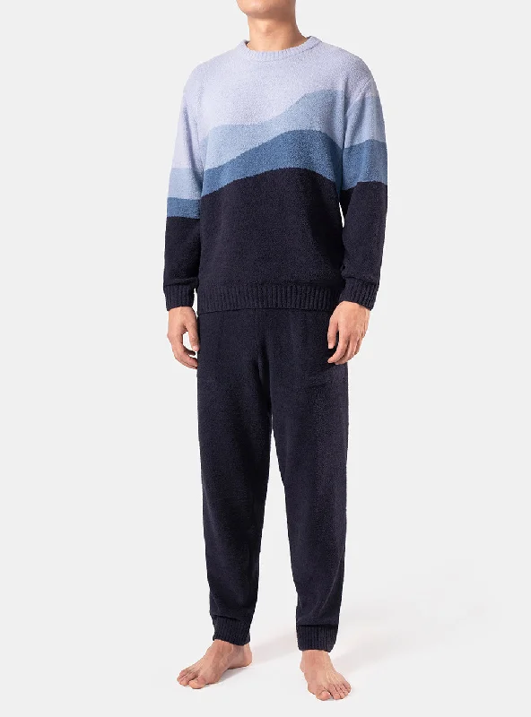 Weekend Specials to Celebrate Warm Cozy Loose Fit Sleeve Pajama Set