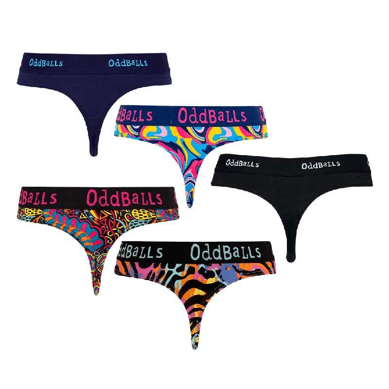 Weekday Bundle - Ladies Thong 5 Pack Bundle