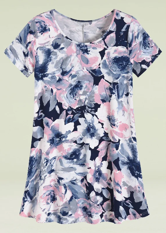 Shop the Weekend Away Women's Tunic Shirt Swing Tunic Top