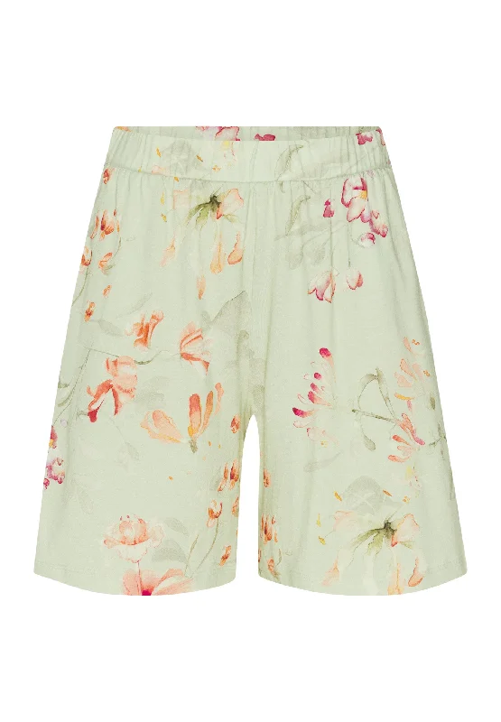 Weekend Discounts to Grab Sleep And Lounge Shorts | Aquarelle Garden 77486-1260