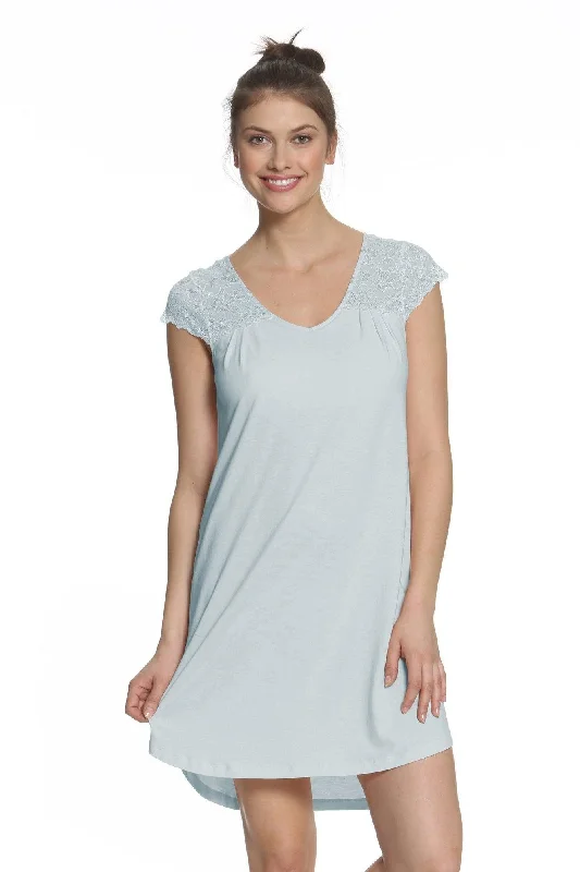 Weekend Specials to Savor Short Sleeve Nightshirt - Sales Rack
