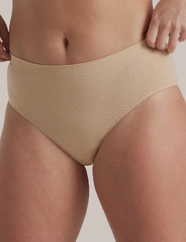 Bare Essentials Midi Brief (Rose Beige)